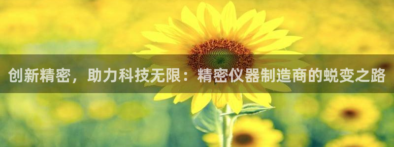 欧星娱乐08：创新精密，助力科技无限：精密仪器制造商的蜕变之